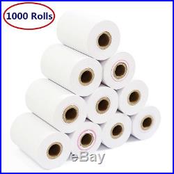 1000 Roll 2 1/4 x 85' Thermal POS Receipt Paper Verifone VX510 VX570 FD50 T4220
