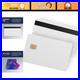 100 Pack SLE4442 Chip Cards with Hi-Co Magnetic Stripe PVC Blank ID Cards