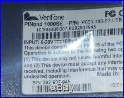 22x VeriFone Pinpad 1000SE P003-180-02-USB Credit Card Payment Terminal