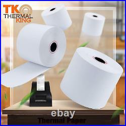 2-1/4 X 230' Thermal Credit Card Paper Receipt Paper Compatible with Verifone