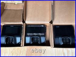 (3) Verifone MX 915 Pin Pad Payment Terminal No Power Cord Open Box