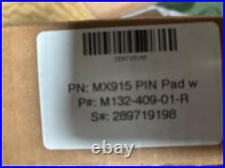 (3) Verifone MX 915 Pin Pad Payment Terminal No Power Cord Open Box