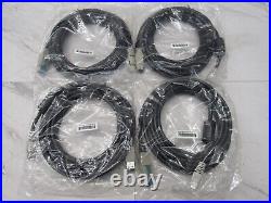 4 LOT NEW VERIFONE CBL132-004-05-A, RJ45 to 12V PWR USB for MX915 / MX925 5M