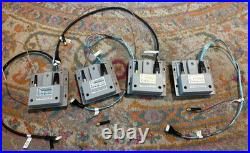 4 -Verifone UX400 Contactless CC Reader M159-400-000-WWB Used with Cables