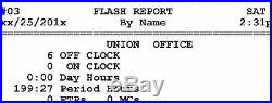 BEST Digital Employee Time Clock payroll Recorder, printer Punch/card swiper