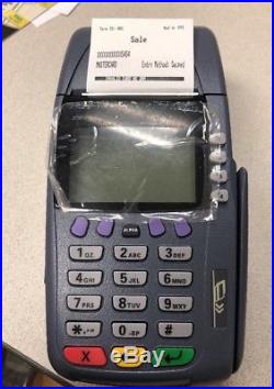 BRAND NEW IN FACTORY BOX VERIFONE OMNI 3750 TERMINAL With EXTERNAL PIN KEYPAD