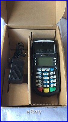 Black Verifone Model T4220 Credit Card Machine WITH CHARGER