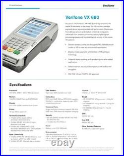 Brand New Verifone VX680 3G USA 192M