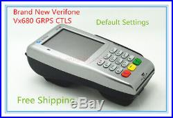 Brand New! Verifone Vx680 GPRS CTLS POS Terminals