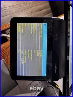 Credit Card Terminal Machine Verifone Carbon 10