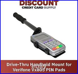 DCCStands Drive-Thru Handheld Mount for Verifone Vx805 PIN Pad, Black