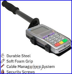 DCCStands Drive-Thru Handheld Mount for Verifone Vx805 PIN Pad, Black