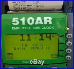DEAL Digital Office Employee Time Clock Payroll Punch/Swipe System PRINTER