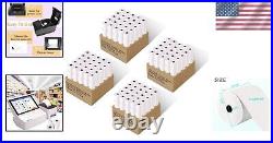 Durable 200 Rolls Thermal Paper 2.25 x 50 ft for Verifone & Clover Terminals