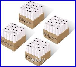 Durable 200 Rolls Thermal Paper 2.25 x 50 ft for Verifone & Clover Terminals