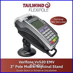 ENS Tailwind Verifone Vx520 EMV 3 Latch and Lock Compact Pole Mount Terminal
