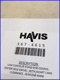 Havis 367-4615 Low Contour Payment Terminal Stand for Verifone M400