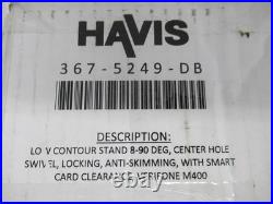 Havis 367-5249-DB, Low Contour Payment Terminal Stand for Verifone M400