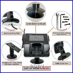 Hilipro Stand for Verifone MX915 Sturdy Metal 4.7 Tall Swivel and Tilts