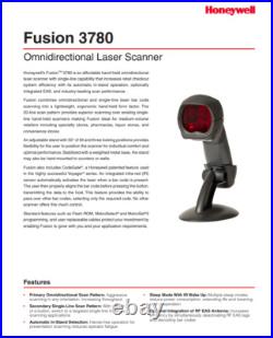 Honeywell MS3780 MK3780 Fusion Barcode Scanner / Reader for Ruby Verifone NIB Honeywell MS3780 MK3780 Fusion Barcode Scanner / Reader for Ruby Verifone NIB