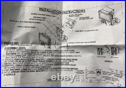 LOT OF 10 ENS 367-3048-B REAR-LOCKING, ADD ON KIT With A-KEY VERIFONE MX915