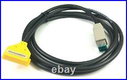LOT OF 10 VERIFONE 23998-05-R Yellow Cable MX Series to ECR 12V Powered USB 15ft