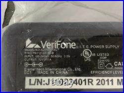 LOT OF 14 VERIFONE 12V POWER SUPPLY MOD. # AU1121206u P/N CPS11212D-1B-R NEW