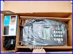 LOT OF 2 Verifone Eclipse Quartet TeleCheck CC & Check Terminal P100-002-05