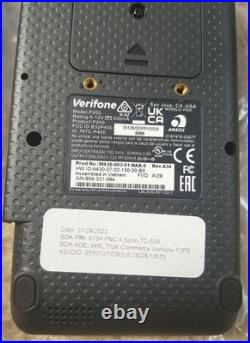 LOT OF 3 Verifone P200 Terminals Only! (M430-003-01-NAA-5). READ
