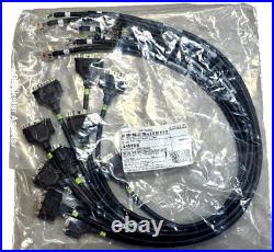 Lot 100 Molex/Verifone Mx380 9 Pin Serial DB9 M to RJ12 M POS Cable 497-0483350