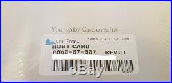 Lot Of 4 New Verifone P040-07-507 Ruby Cards