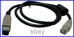 Lot of 10 NEW Verifone CBL132-004-01-A Cable, RJ45 to Powered USB Connector