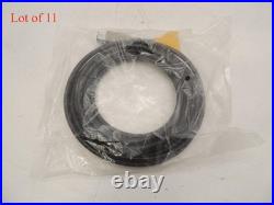 Lot of 11 New Unused Verifone MX Series POS Yellow Powered USB ECR Cable 16FT