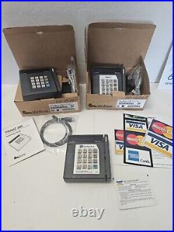 Lot of 3 Verifone Tranz 380 X2 Credit Card Processing Terminal Machine