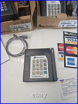 Lot of 3 Verifone Tranz 380 X2 Credit Card Processing Terminal Machine