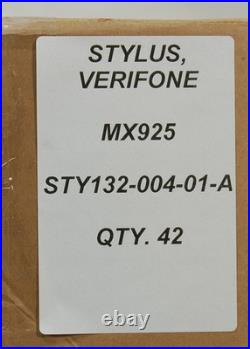 Lot of 42 NEW Verifone Stylus for MX925 MX915 MX9xx STY132-004-01-A