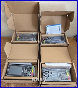 Lot of 4 VERIFONE P400 NAA 512MB Touch Credit Card Terminals No Cables No SD