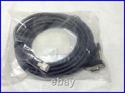 Lot of 5 VeriFone CBL132-005-05-A (MX900) Externally Powered Serial Cable, 5M