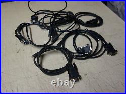 Lot of 8x VeriFone 10765-00 Rev C Cable (Printer 900 to PC Serial RS232 Port)