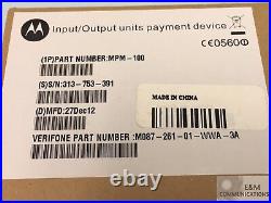 MPM-100 MOTOROLA VERIFONE MOBILE PAYMENT MODULE KEYPAD BLUETOOTH WithNEW BATTERY