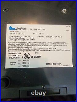 NEW OPEN BOX- VeriFone RU ll- P/N P040-03-530 Console Only. Untested