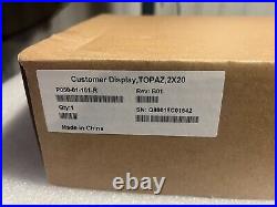 NEW VeriFone P050-01-101-R TOPAZ 2x20 Customer Display Assembly for Topaz System