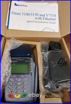 NEW VeriFone VX510 Model OMNI5100 Credit Card Terminal Reader OPEN BOX NIB