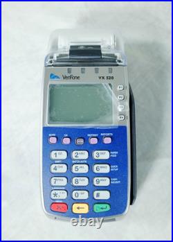 NEW VeriFone VX520 Credit Card Processing Terminal POS Machine with Power Adapter
