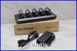 NEW Verifone E355 Smart Charger 5 Gang 5U Dock M087-Q56-51-WWA with Power Adapter