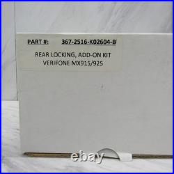 NEW Verifone MX915 MX925 Rear Locking Add On Kit Bracket with Key Hardware Lock