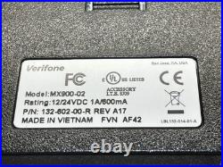 NEW Verifone Mx925 CTLS Multimedia Credit Card Payment Term M132-509-01/JUA4031