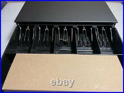 NEW Verifone P050-01-200 Cash Drawer Black withKeys