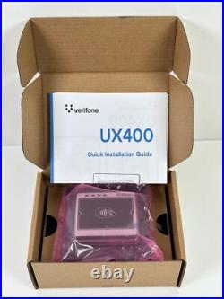 (NEW) Verifone UX400 NFC Credit Card Reader M159-400-100-WWB with Accessories