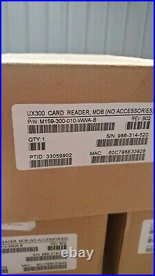 New Open Box Verifone UX300 M159-300-010-WWA-B Card Reader